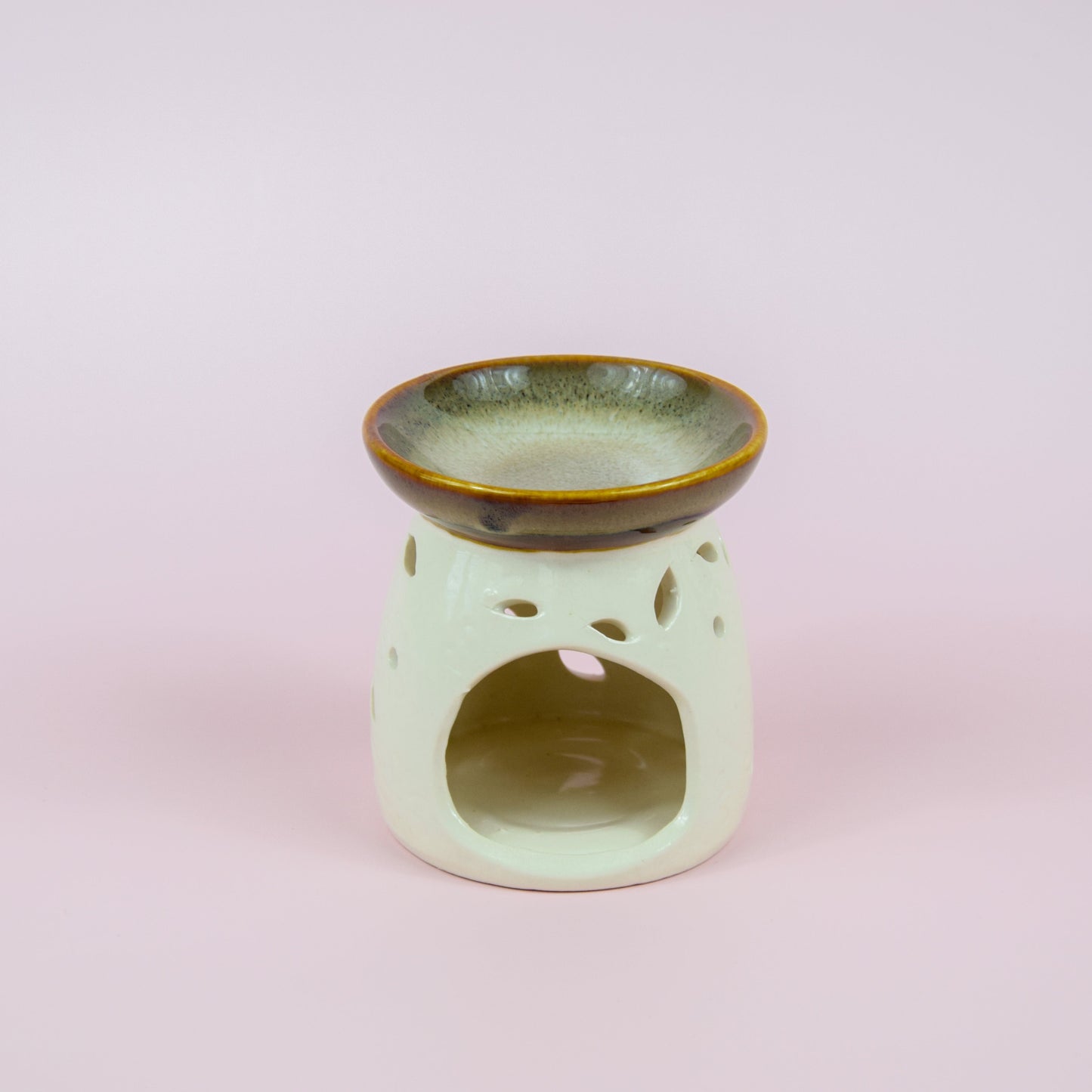 Essential Oil Burner Beige