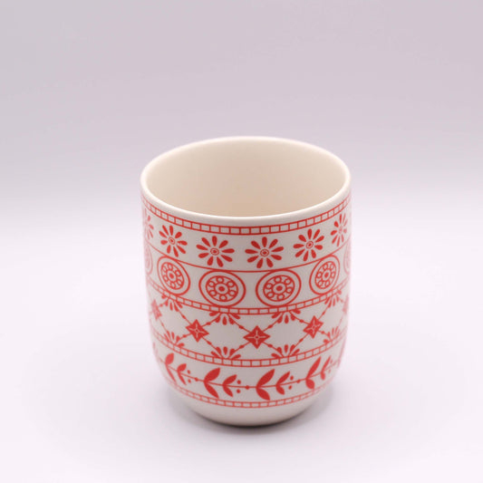 Ceramic Burgundy Cup